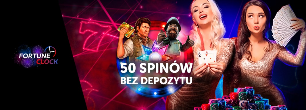 Fortune Clock oferuje na start okrągłe 50 free spinów bez depozytu